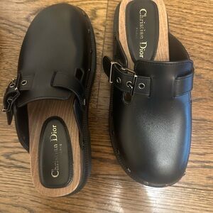 Dior Black Rubber Sole Boots